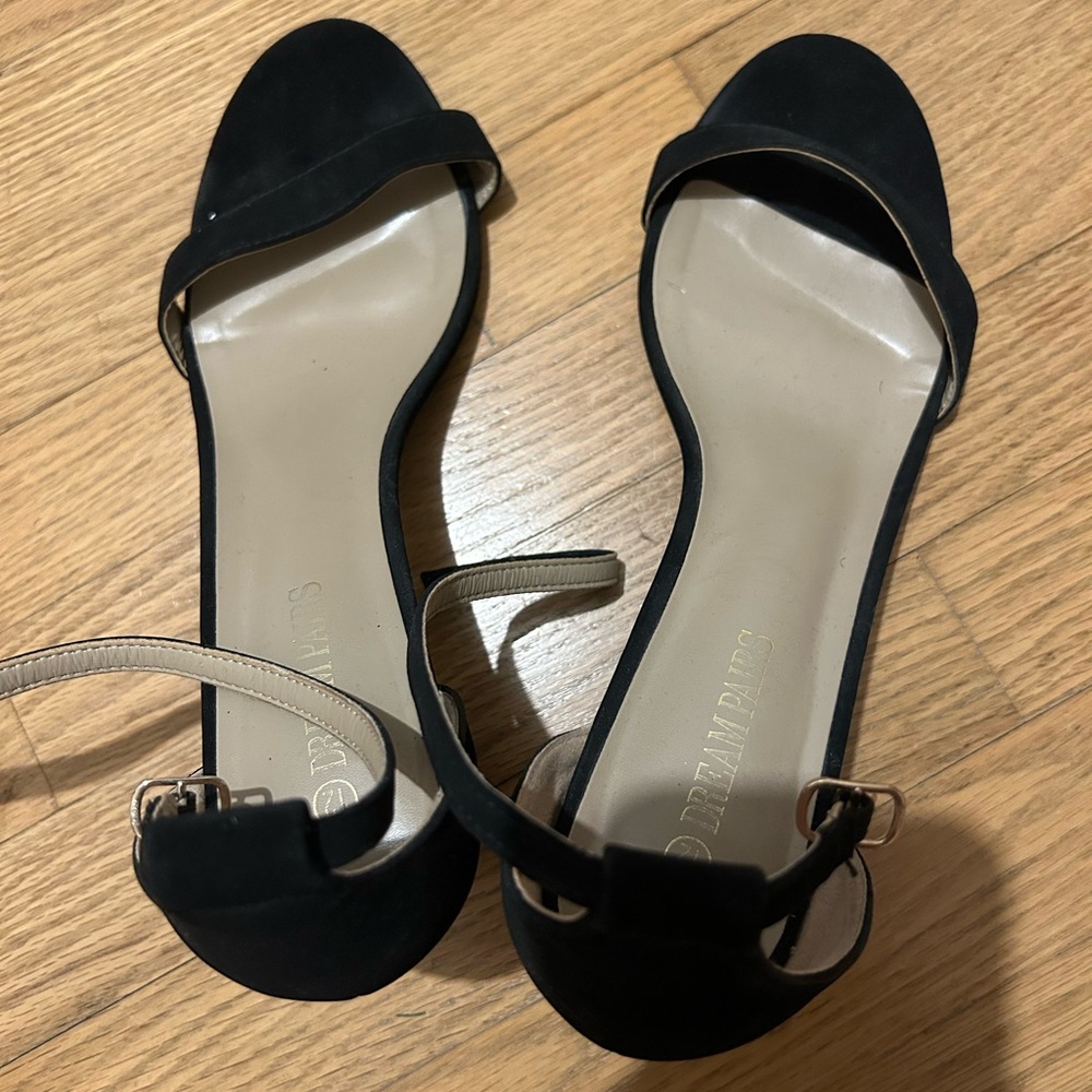 Chunks Black Women's Heels